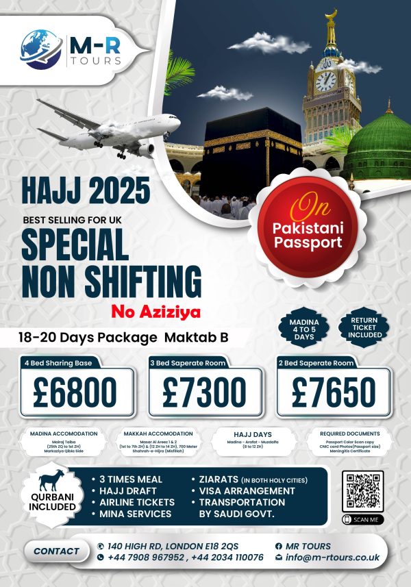 SPECIAL NON SHIFTING PACKAGE 18-20 DAYS